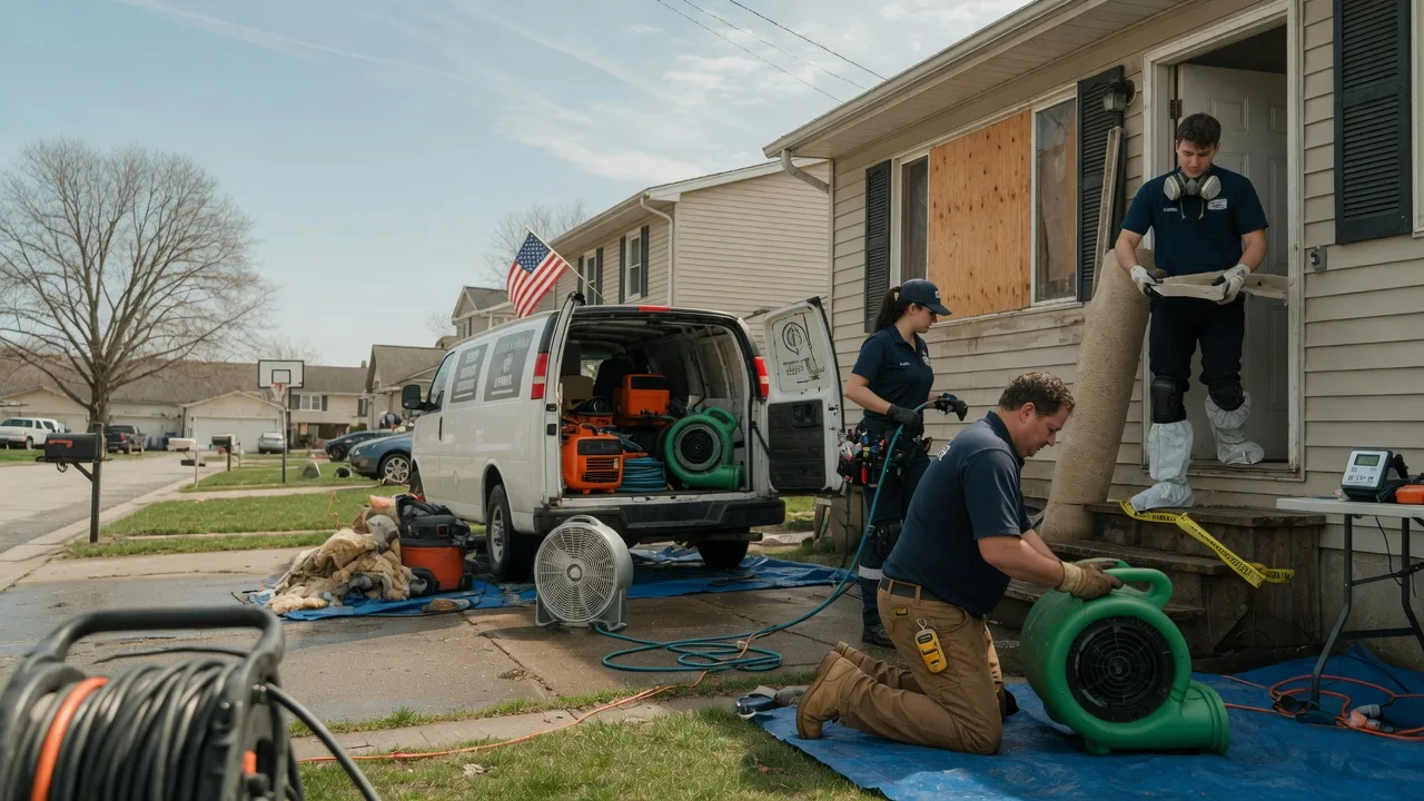 Water Damage Restoration in New Rockford, ND near me